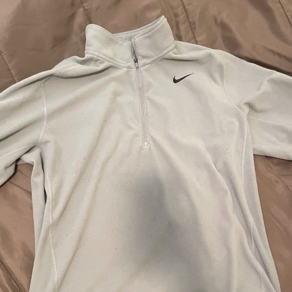 Grey Nike quarter zip